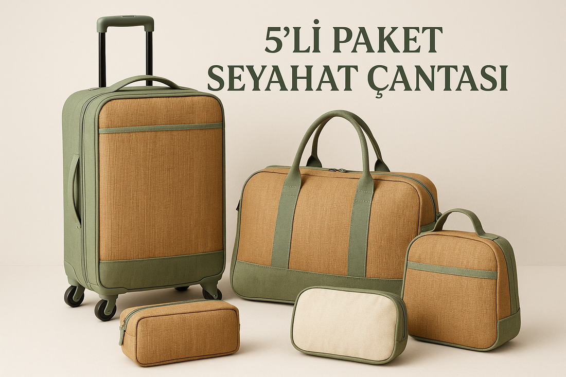 5 Lİ PAKET SEYEHAT ÇANTASI